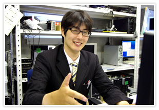 先輩社員 PCサポートのプロを目指す!