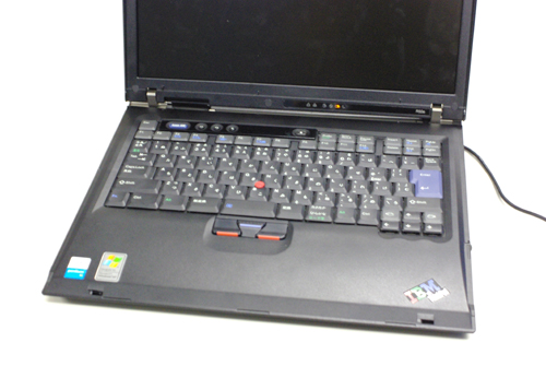 IBM ThinkPad R50e OSが起動しない