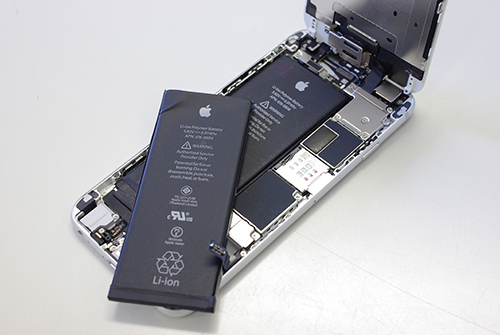 Apple iPhone 6 A1586 バッテリー交換