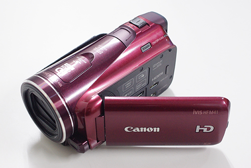 Canon iVIS HF M41 ビデオカメラ 誤消去 データ復旧