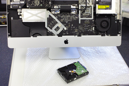 Apple iMac MC510J/A(A1312) 「？」マークが表示され起動しない