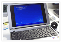 Windowsインストール中