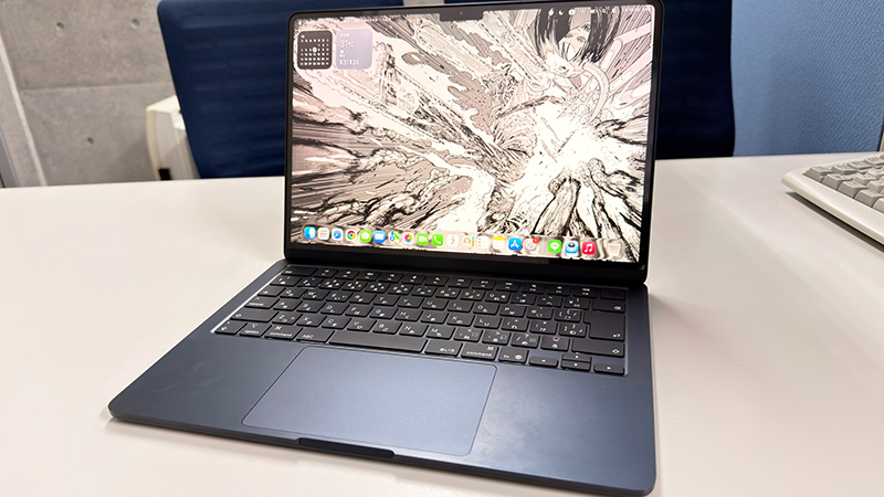 Apple MacBook Air M4 A3240 液晶割れ 液晶交換 全国配送修理