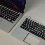 Apple MacBook Pro A1502 キーボード交換 トラックパッド交換 水をこぼした