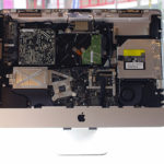 Apple iMac A1311 電源が入らない 電源交換 ロジックボード交換