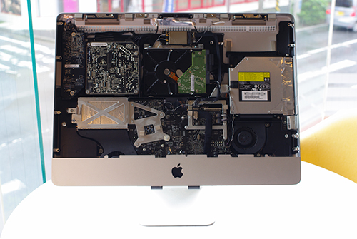 Apple iMac A1311 電源が入らない 電源交換 ロジックボード交換