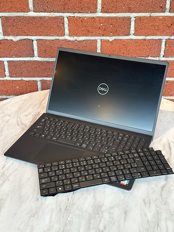 DELL Inspiron 15 3520 入力ができない リベット留めキーボード交換