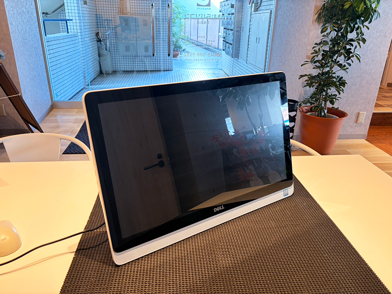 DELL Inspiron 3264 デスクトップのアイコンが消えた SSD交換