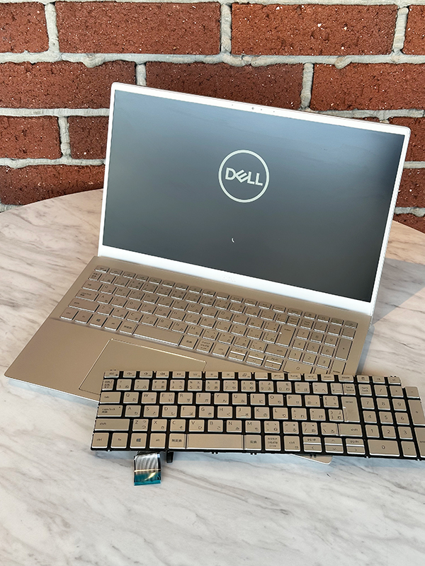 DELL Inspiron 5505 キーが押されたまま キーボード交換