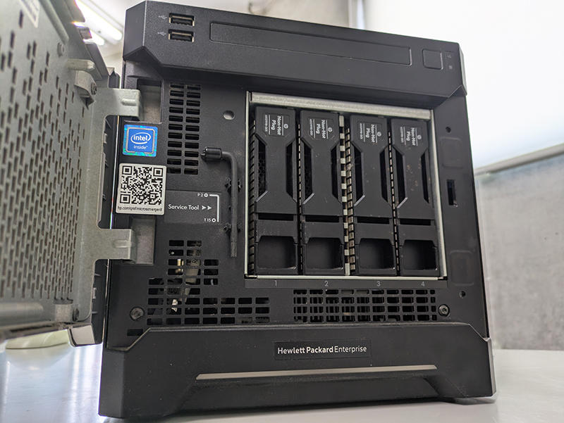 HP ProLiant MicroServer Gen8 起動しない RAIDデータ復旧