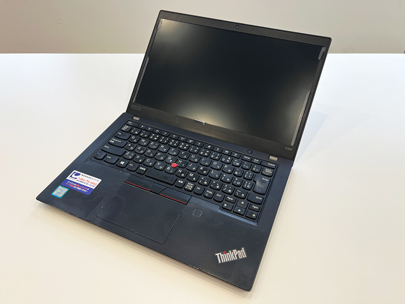 Lenovo ThinkPad X390 充電できない 電源が入らない USB Type-Cコネクタ修理