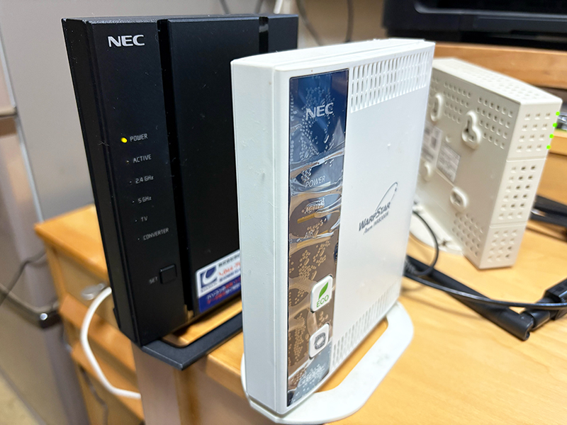 無線でネット接続できない 出張修理