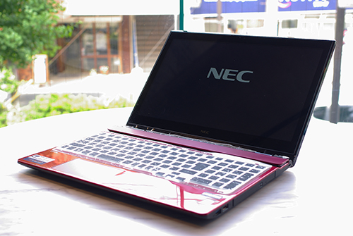 NEC LaVie Note Standard NS750/AAR PC-NS750AAR 液晶が割れた タッチパネルが割れた