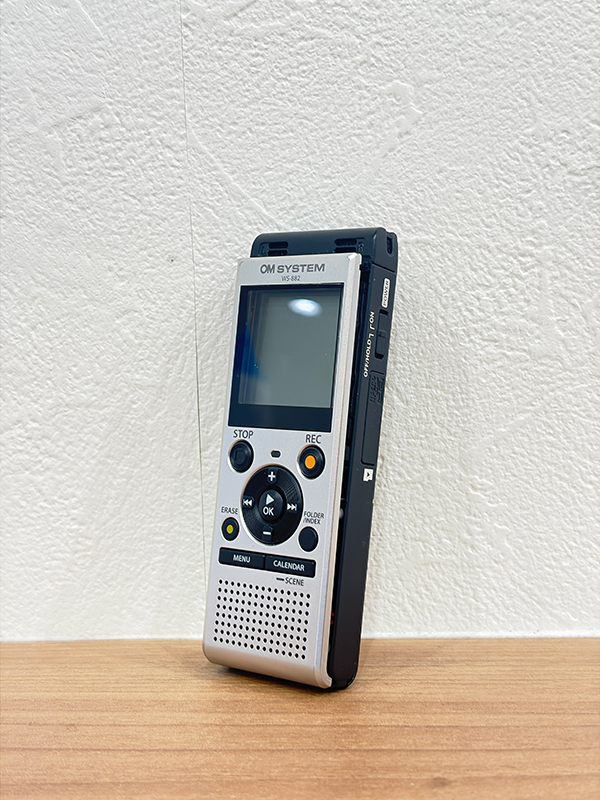 OM SYSTEM WS-882 水没 電源が入らない 録音データ復旧