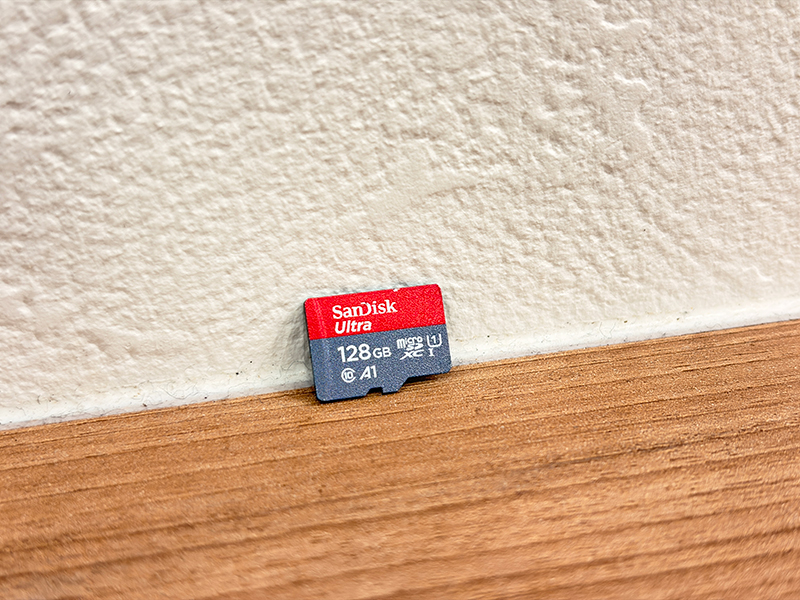 SanDisk microSDカード 写真が消えた データ復旧
