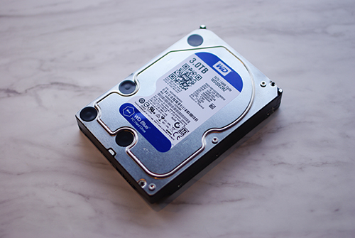 Western Digital WD30EZRZ データ復旧 認識しない