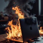 MacBookのバッテリー膨張