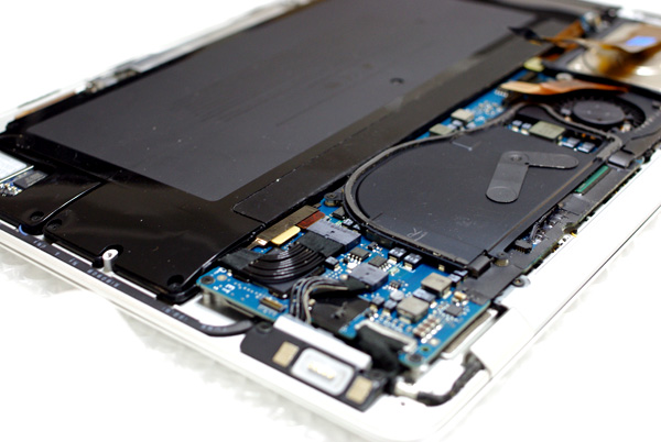起動しないアップル MacBook Air　ＨＤＤ交換再セットアップ