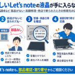 「新しい機種だから液晶交換できない」Let’s-noteの部品調達