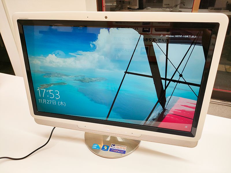 富士通 ESPRIMO FH53/BD FMVF53BDWS データ移行