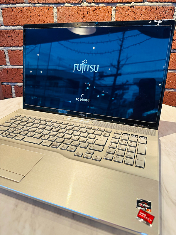 富士通 FMV LIFEBOOK NH77/E3 FMVN77E3G Windowsが起動しない 自動修復