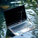 水没したパソコンの修理について