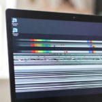 画面が乱れてフリーズするノートPC 原因と修理